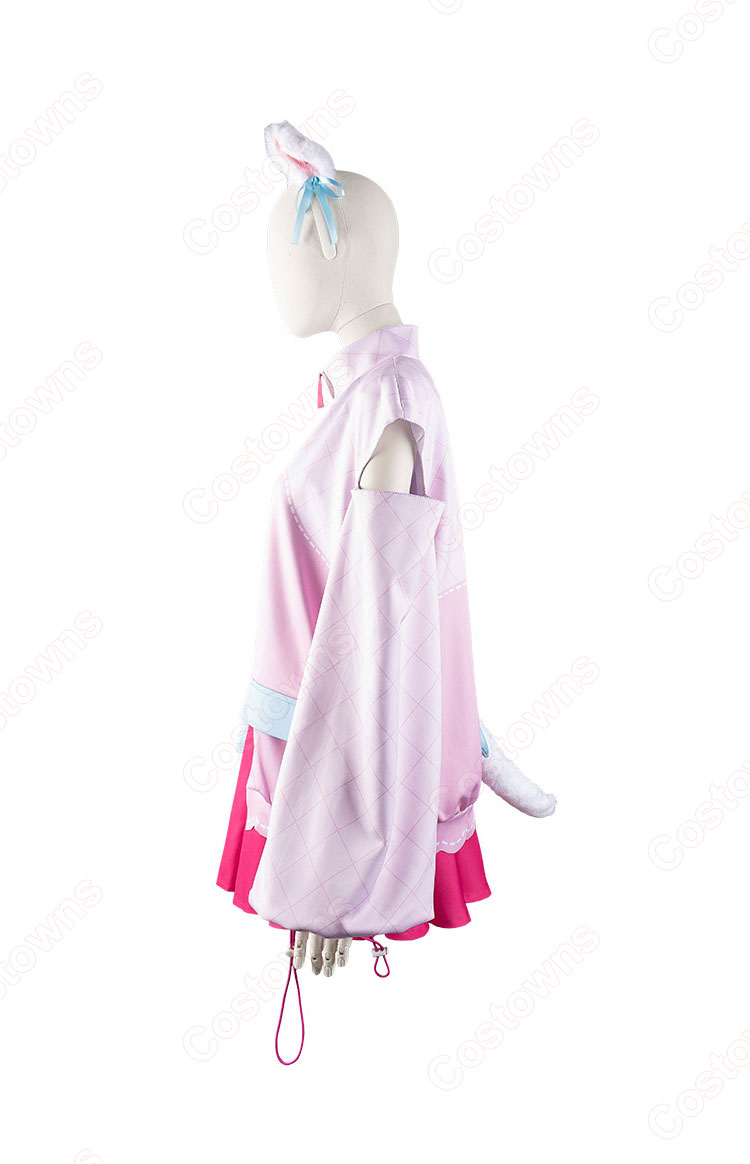 ラブライブ!虹ヶ咲学園スクールアイドル同好会 ニジガクラブソング 天王寺璃奈 コスプレ衣装-4