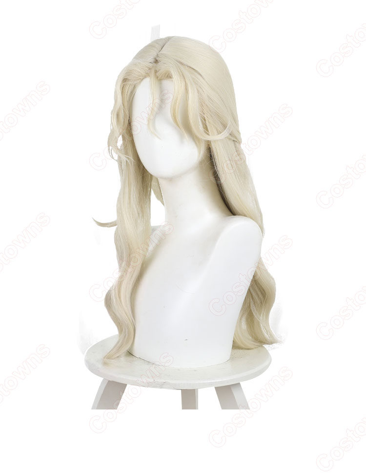IdentityV 第五人格 「心理学者」(エダ・メスマー) 銀の騎士 コスプレウィッグ-2