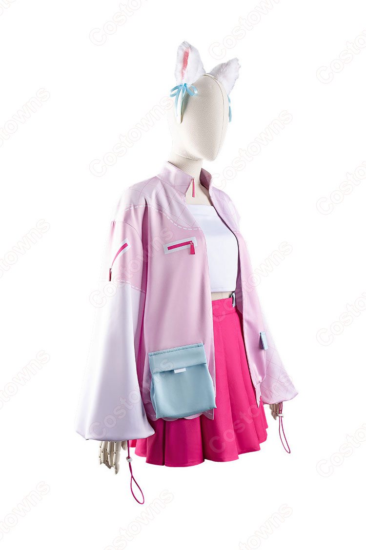 ラブライブ!虹ヶ咲学園スクールアイドル同好会 ニジガクラブソング 天王寺璃奈 コスプレ衣装-2