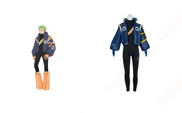 ONE PIECE エッグヘッド編 ロロノア・ゾロ コスプレ衣装-1