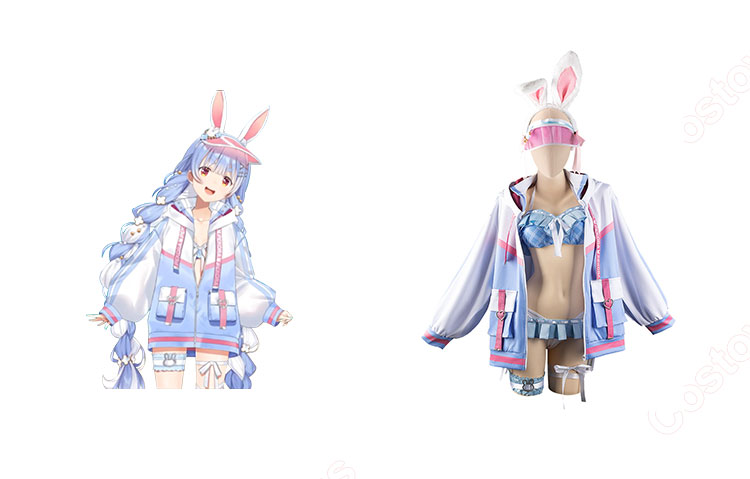 hololive ホロライブ 兎田ぺこら コスプレ衣装 2024水着 新衣装