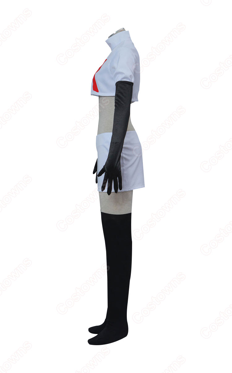 ポケットモンスター ムサシ 制服 コスプレ衣装-4