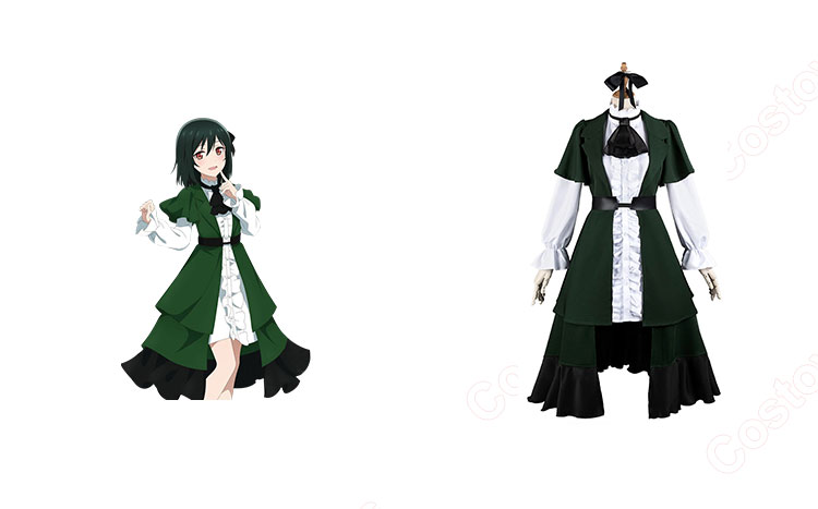 ラブライブ!虹ヶ咲学園スクールアイドル同好会 ニジガクラブソング 三船栞子 コスプレ衣装-1