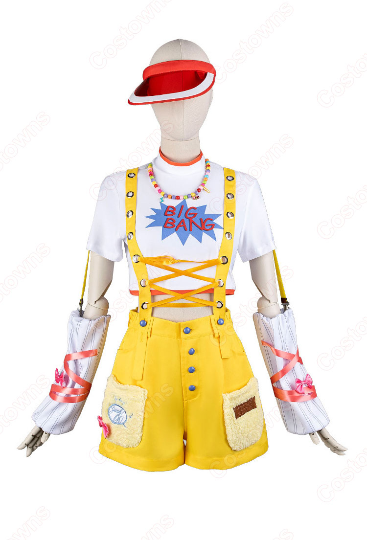 初売り 福袋 学園アイドルマスター コスプレ Bang！ Big Yellow 藤田ことね コスプレ衣装