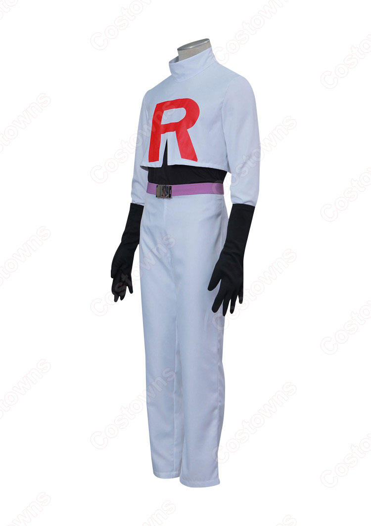 ポケットモンスター コジロウ 制服 コスプレ衣装-3