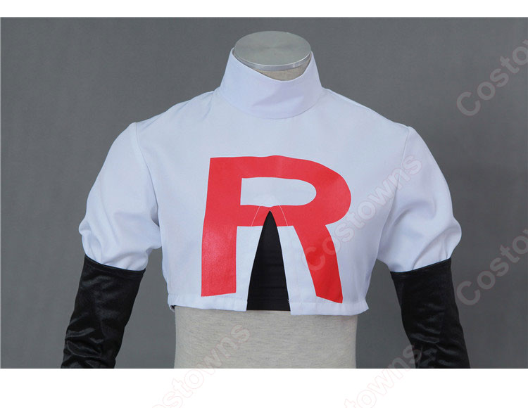 ポケットモンスター ムサシ 制服 コスプレ衣装-6