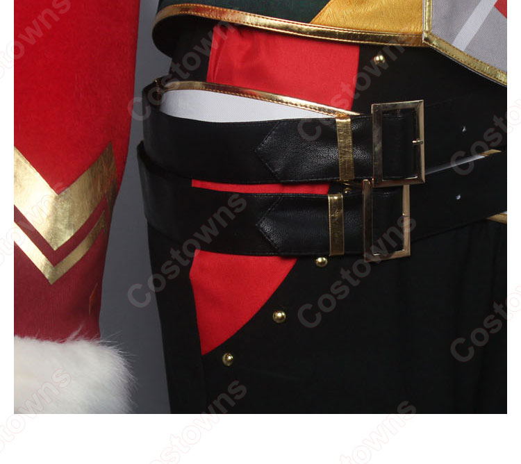 あんさんぶるスターズ! 真白友也 アイドルサンタ衣装 コスプレ衣装-8