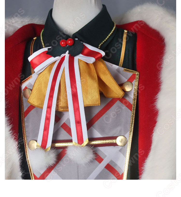 あんさんぶるスターズ! 真白友也 アイドルサンタ衣装 コスプレ衣装-5