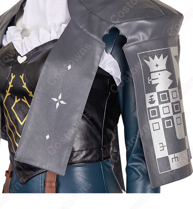 メタファー:リファンタジオ ヒュルケンベルグ コスプレ衣装-7