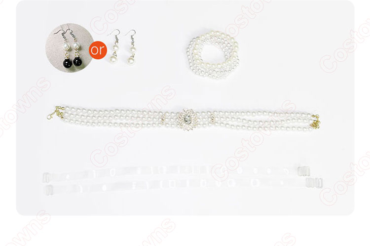 恋と深空 プレイヤー 白に溶ける コスプレ衣装-8