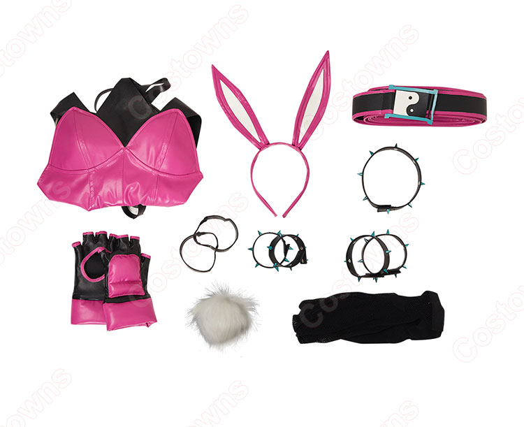 ストリートファイター ハン・ジュリ バニーVer. コスプレ衣装-14