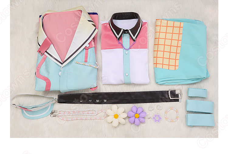 あんさんぶるスターズ!! ハッピーチャーム衣装 明星スバル 春川宙 漣ジュン コスプレ衣装-9