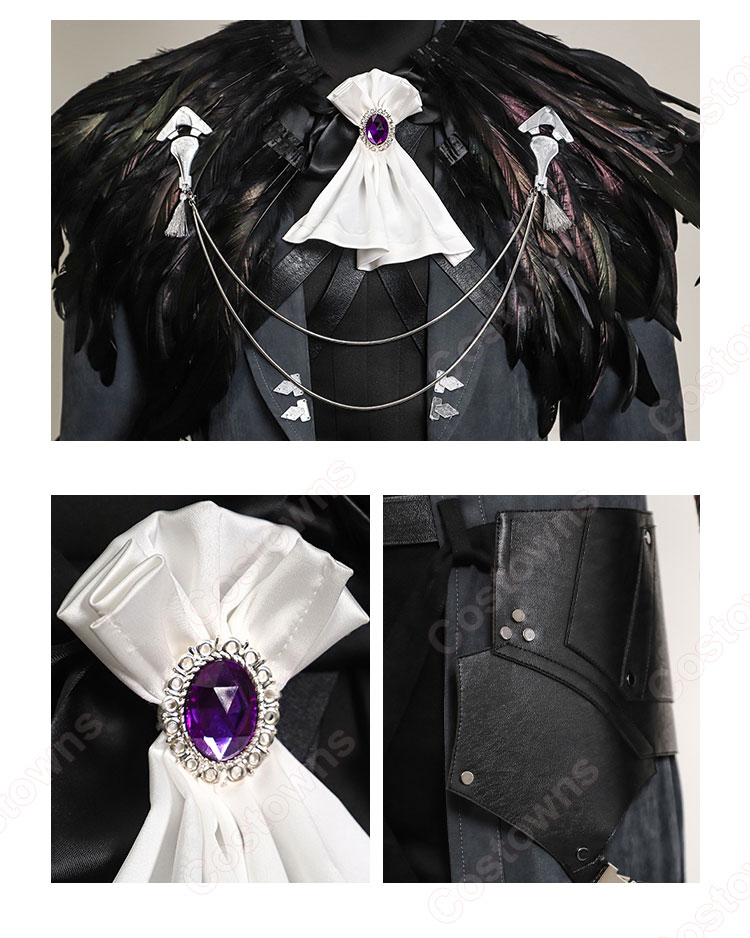 ファイナルファンタジーVII セフィロス ハロウィン コスプレ衣装-7