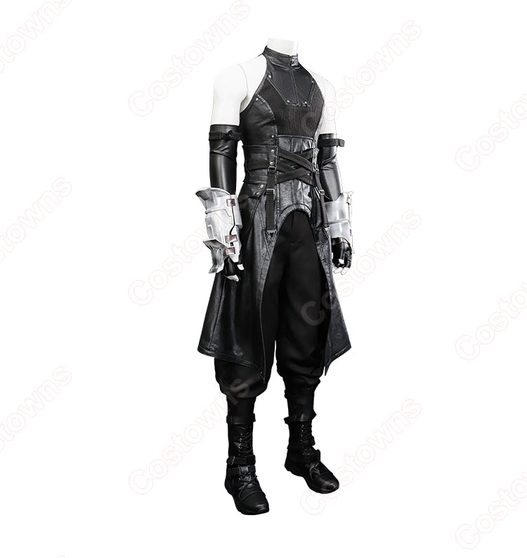 ファイナルファンタジーVII エバークライシス セフィロス 羽刃の修験装 コスプレ衣装-3
