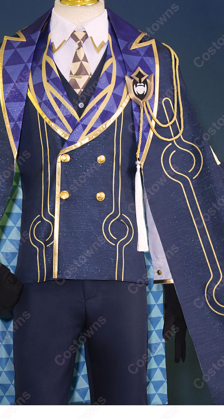 崩壊：スターレイル 十の石心 アベンチュリン コスプレ衣装-7