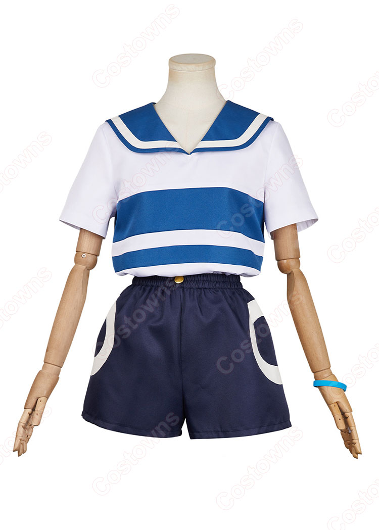 ONEPIECE FANLETTER ナミファンの少女 コスプレ衣装-2