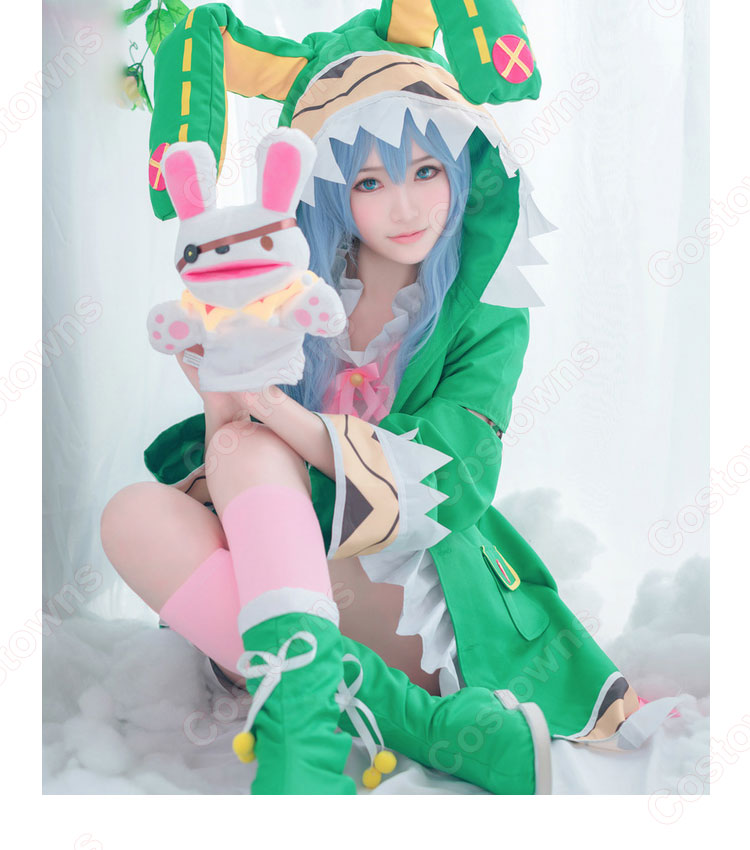 デート・ア・ライブ 氷芽川四糸乃 コスプレ衣装-6