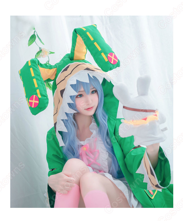 デート・ア・ライブ 氷芽川四糸乃 コスプレ衣装-5