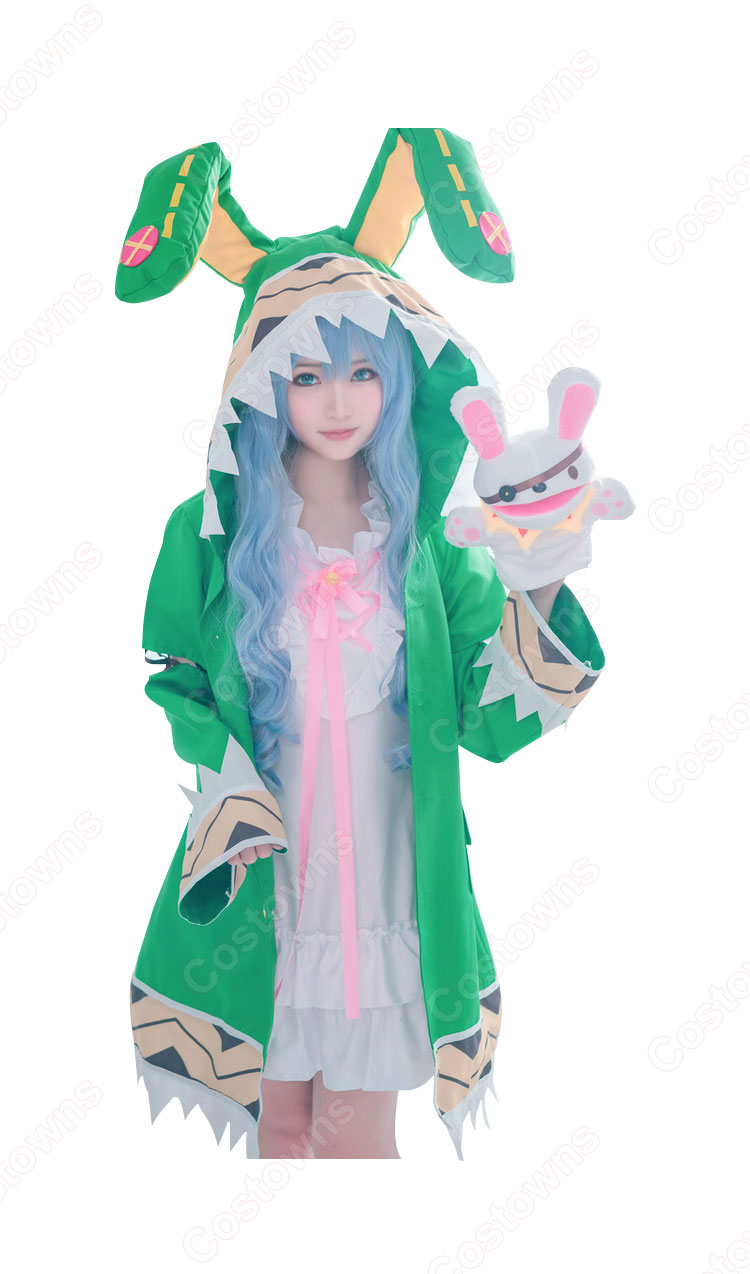 デート・ア・ライブ 氷芽川四糸乃 コスプレ衣装-3