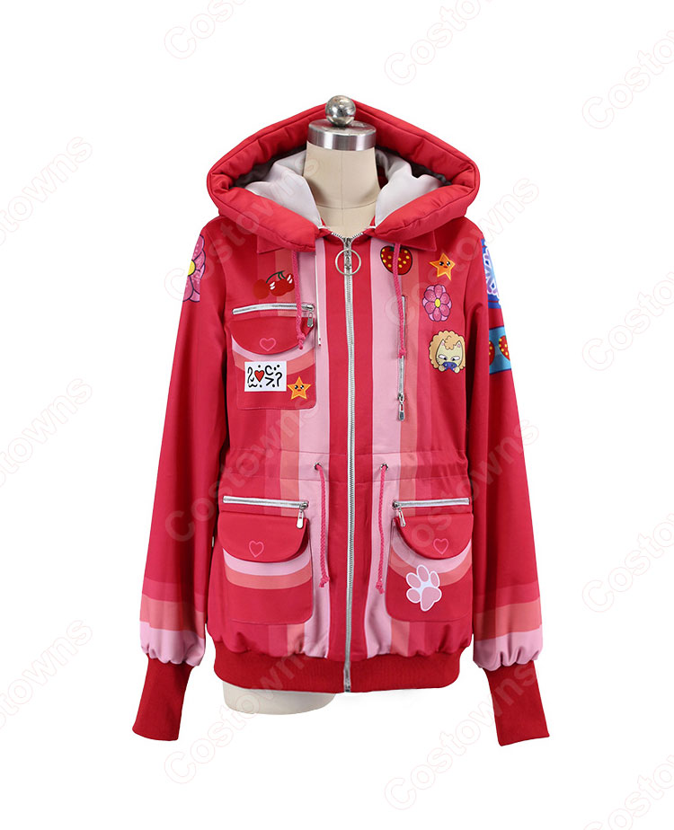 Dead by Daylight フェン・ミン 赤ずきんゲーマー コスプレ衣装-2