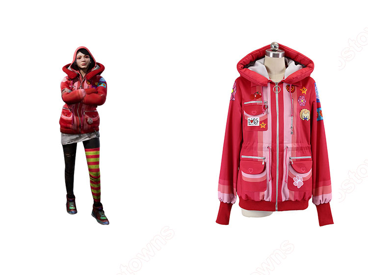 Dead by Daylight フェン・ミン 赤ずきんゲーマー コスプレ衣装-1