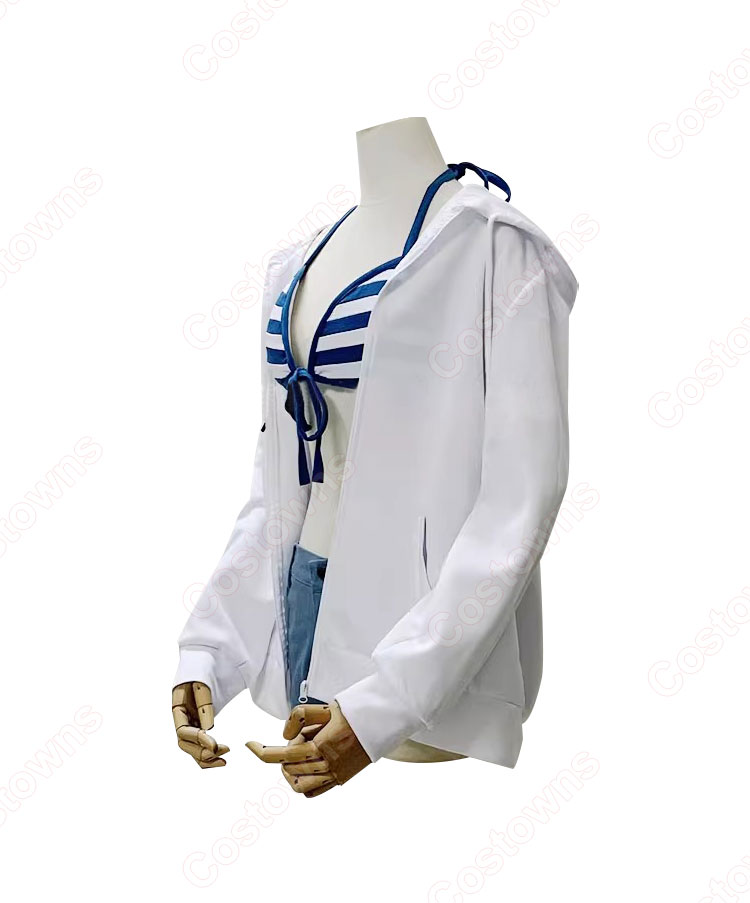 ブルーアーカイブ 奥空アヤネ 水着 コスプレ衣装-3