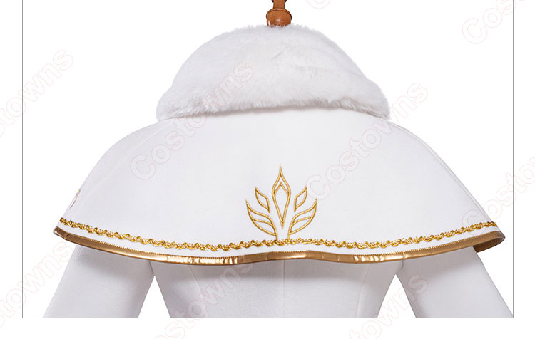 ゼルダの伝説ブレスオブザワイルド ゼルダ姫 冬服 コスプレ衣装-6