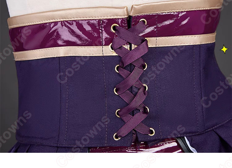 魔法少女にあこがれて マジアベーゼ 夜蜘蛛の帳 コスプレ衣装-7