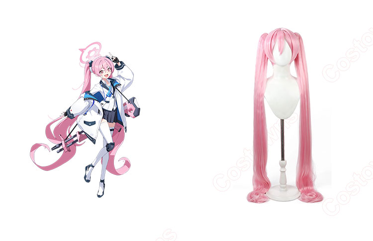 ブルーアーカイブ 黒崎コユキ コスプレウィッグ-1