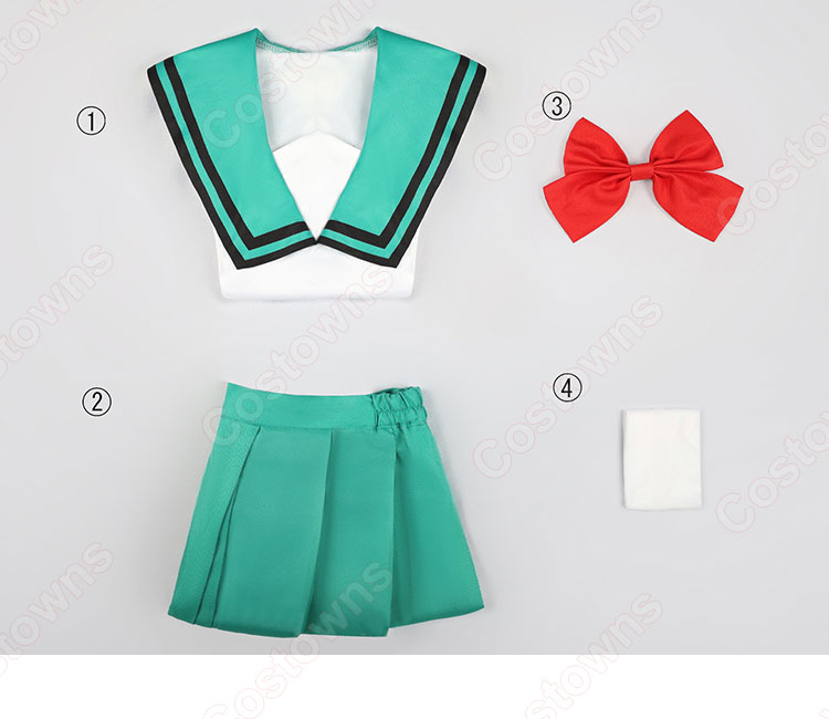 斉木楠雄のΨ難 照橋心美 制服 コスプレ衣装-9