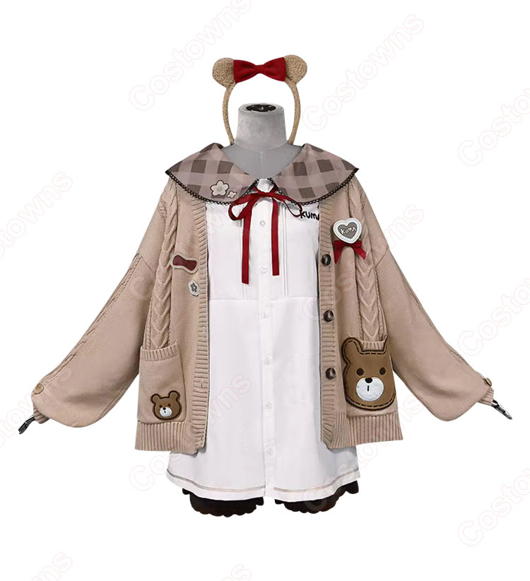 プロジェクトセカイ カラフルステージ! feat. 初音ミク 草薙寧々 カフェモカ・ベア ルームウェア コスプレ衣装-2