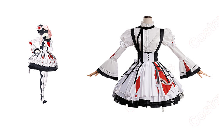 プロジェクトセカイ カラフルステージ! feat. 初音ミク 失われてしまったもの 暁山瑞希 苦痛の綻花衣装 コスプレ衣装-1