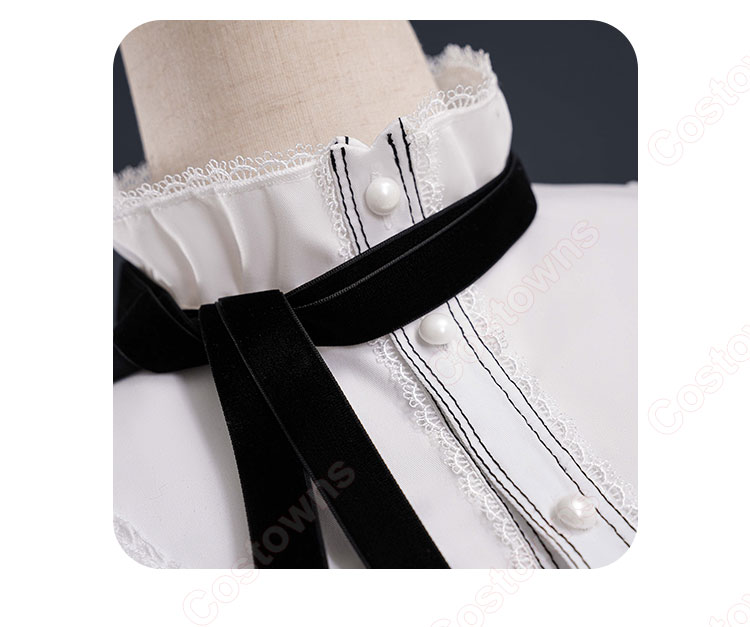 プロジェクトセカイ カラフルステージ! feat. 初音ミク 失われてしまったもの 暁山瑞希 苦痛の綻花衣装 コスプレ衣装-6