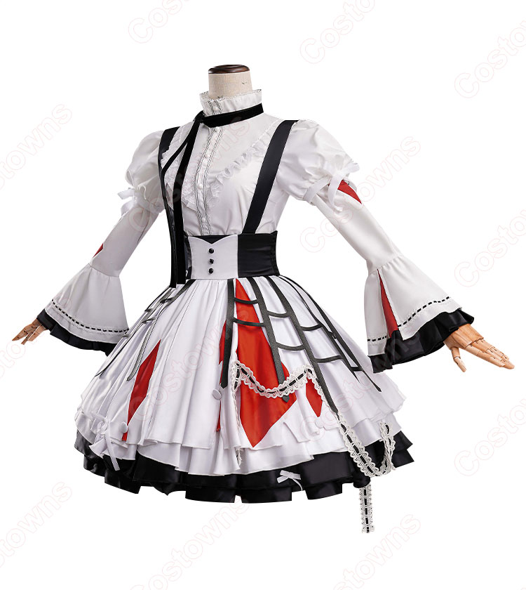 プロジェクトセカイ カラフルステージ! feat. 初音ミク 失われてしまったもの 暁山瑞希 苦痛の綻花衣装 コスプレ衣装-4