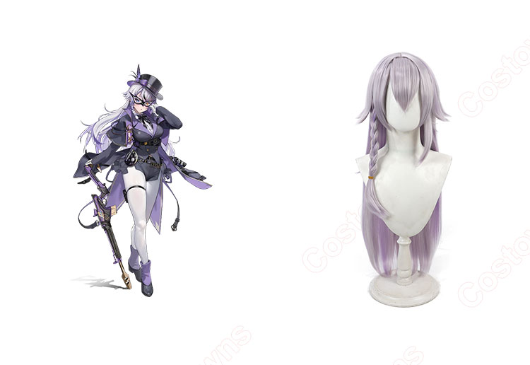 勝利の女神:NIKKE ファントム コスプレウィッグ-1