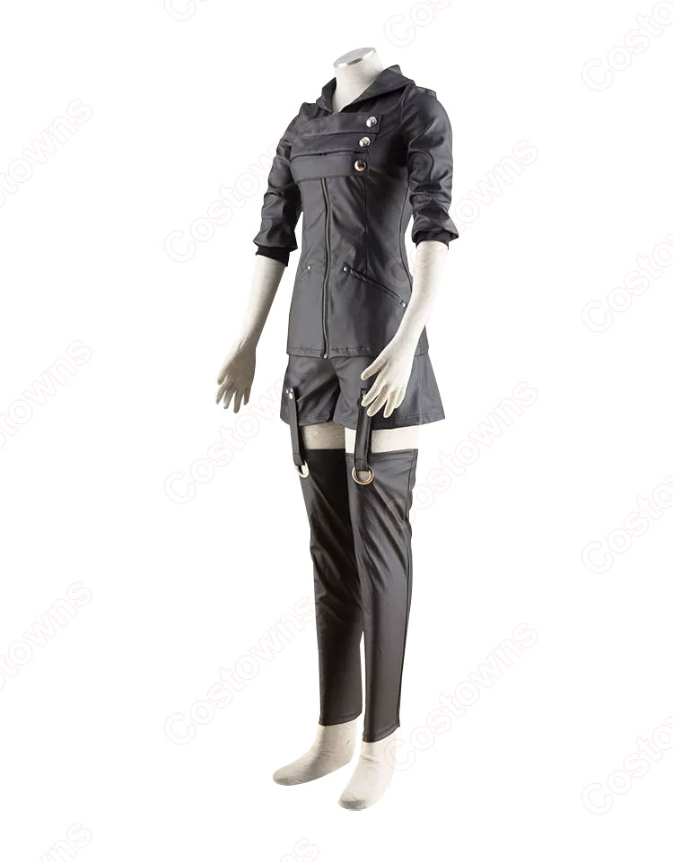 東京喰種トーキョーグール 霧嶋董香 戦闘服 コスプレ衣装-3