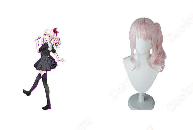 プロジェクトセカイ カラフルステージ! feat. 初音ミク 暁山瑞希 コスプレウィッグ-1