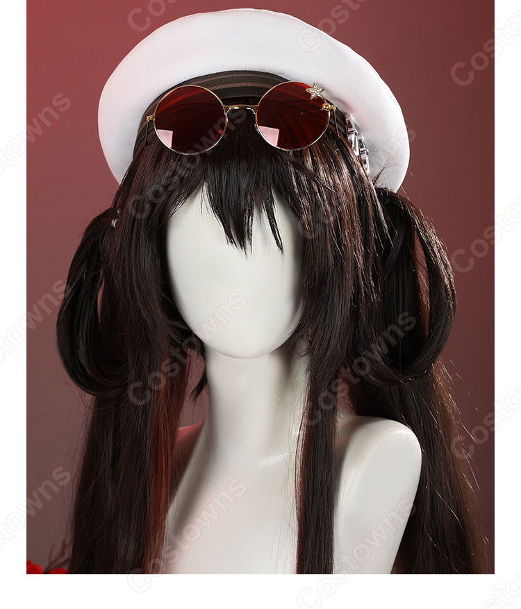 原神 フータオ(胡桃) 残雪に咲く紅 コスプレ衣装-20