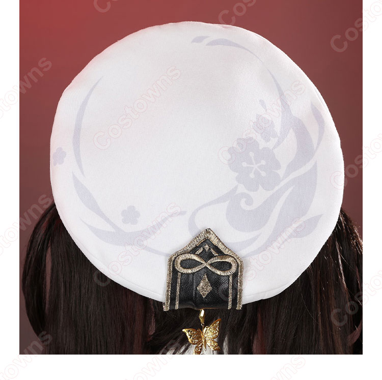 原神 フータオ(胡桃) 残雪に咲く紅 コスプレ衣装-23