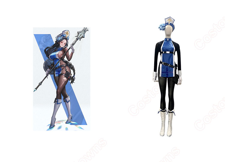 人気ランキング1位～（売れ筋商品） 勝利の女神:NIKKE メイデン：アイスローズ コスプレ衣装 - Costowns その他