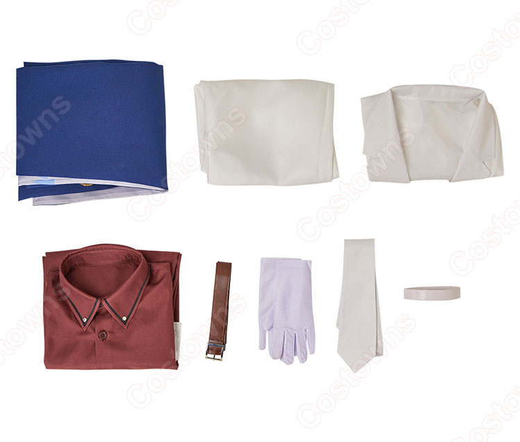 地縛少年花子くん2 七不思議一番 三人の時計守 蒼井茜 コスプレ衣装-10