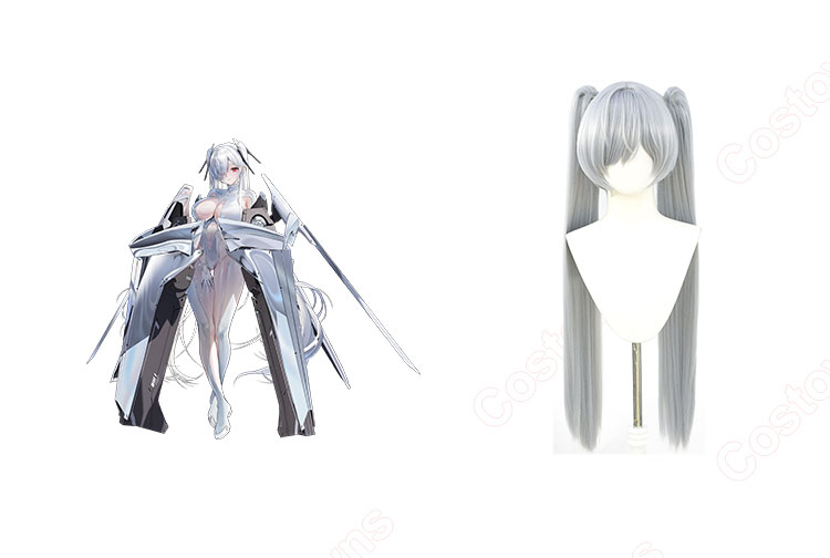 勝利の女神NIKKE シンデレラ コスプレウィッグ-1