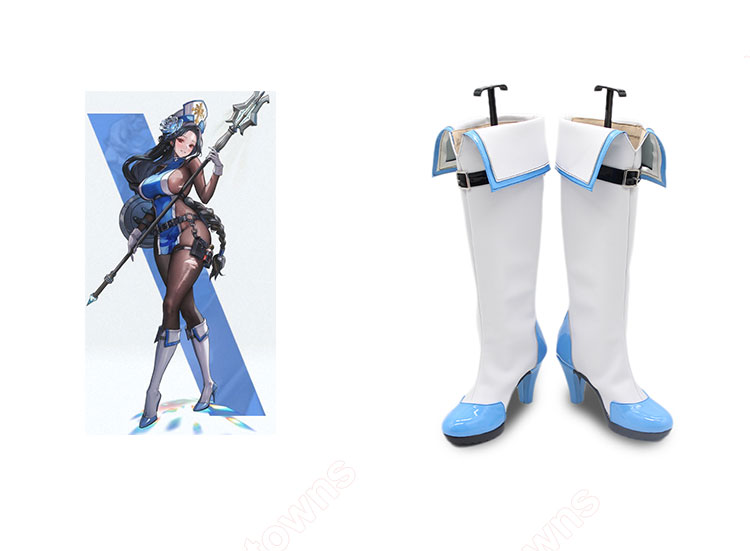 勝利の女神:NIKKE メイデン：アイスローズ コスプレ靴 - Costowns