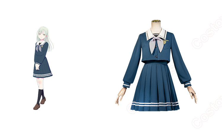 BanG Dream! It's MyGO!!!!! 若葉睦 コスプレ衣装-1