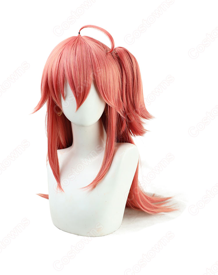 hololive（ホロライブ） さくらみこ 巫女衣装 コスプレウィッグ-2