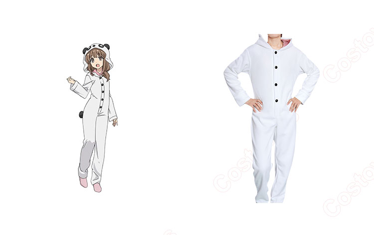 青春ブタ野郎はバニーガール先輩の夢を見ない 梓川かえで パンダ コスプレ衣装-1