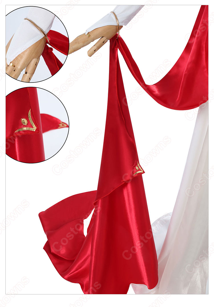 Fate/Grand Order ネロ・クラウディウス セイバー ヴィナスのシルク 霊衣 コスプレ衣装-9