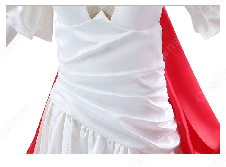 Fate/Grand Order ネロ・クラウディウス セイバー ヴィナスのシルク 霊衣 コスプレ衣装-12