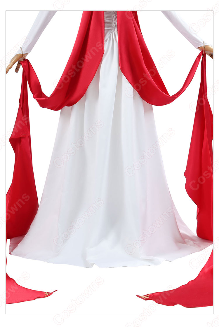 Fate/Grand Order ネロ・クラウディウス セイバー ヴィナスのシルク 霊衣 コスプレ衣装-11