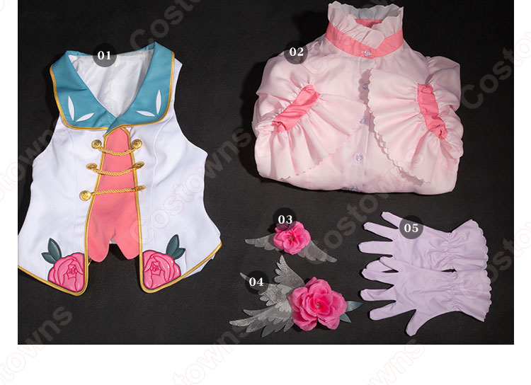 カードキャプターさくら クリアカード編 特装版 木之本桜 コスプレ衣装-8